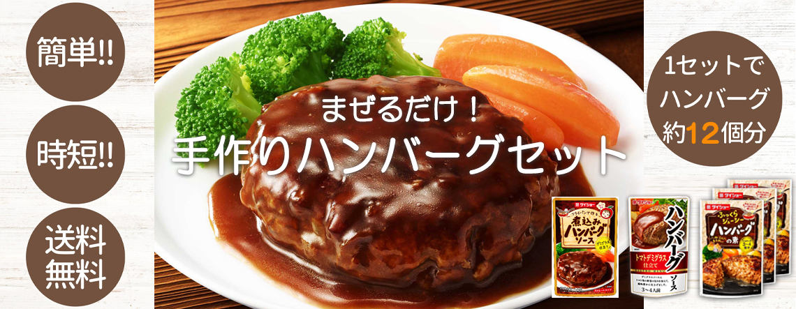 ハンバーグセット